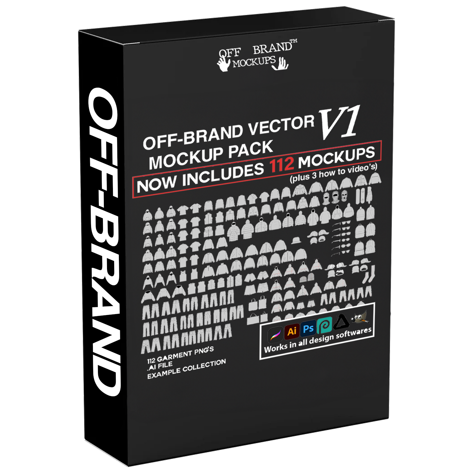 "OFFBRAND" Mockup List V1