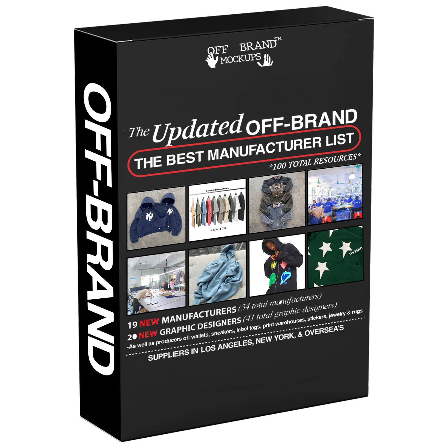 "OFFBRAND" Manufacturer List V1