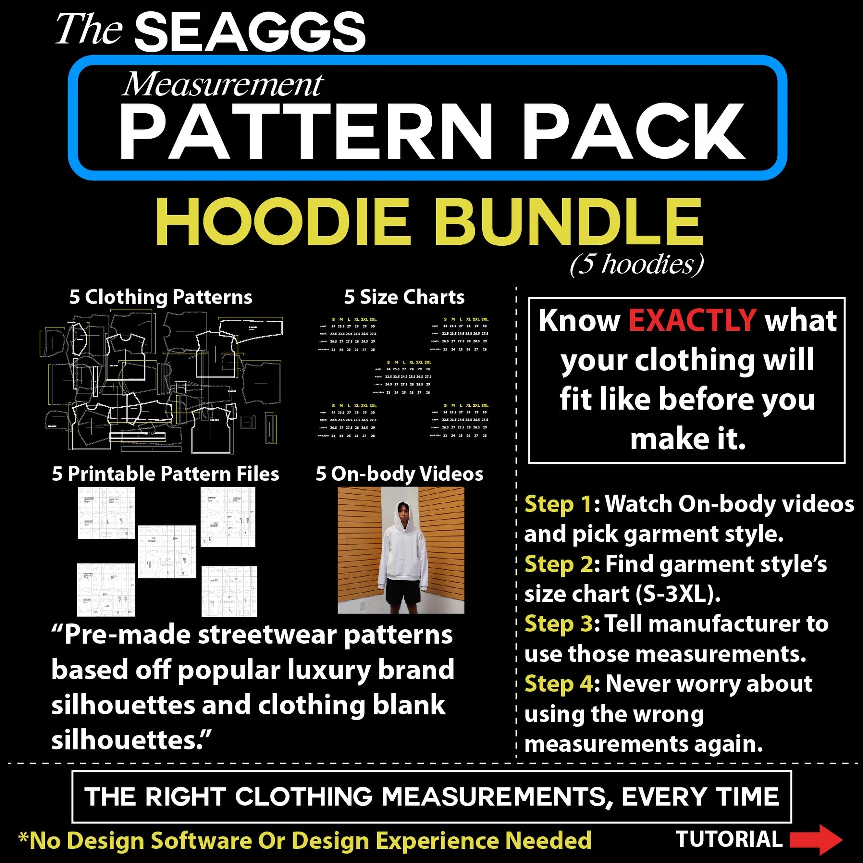 "OFFBRAND" The Perfect Hoodie BUNDLE